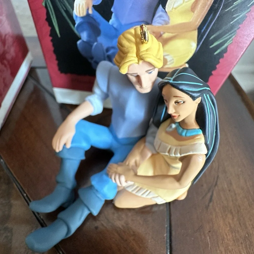 Hallmark Keepsake Pocahontas Captain‎ John Smith Celebration Of Angels Ornaments